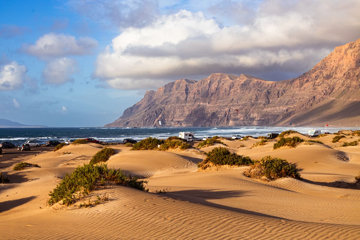 Famara Beach, Lanzarote - Canary Islands Tourism/Alex Bramwell/Lex Thoonen