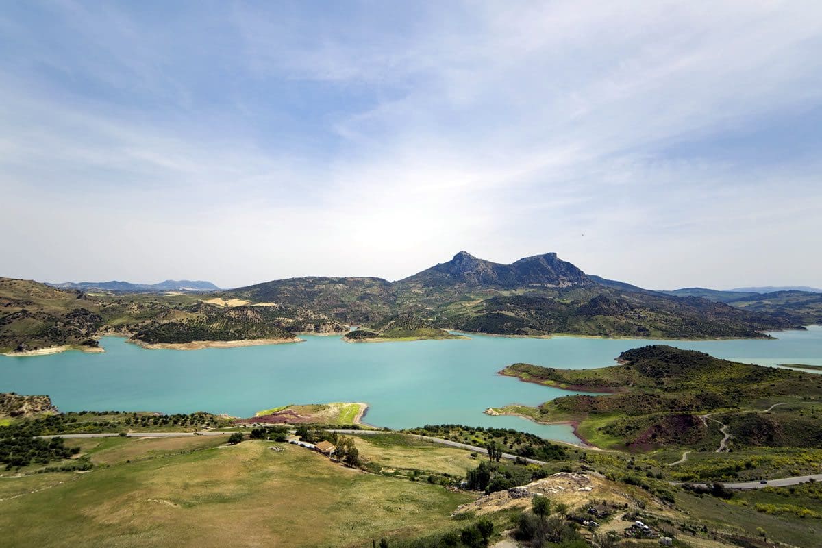 Zahara El Gastor Reservoir aerial view – Andalucia Tourism
