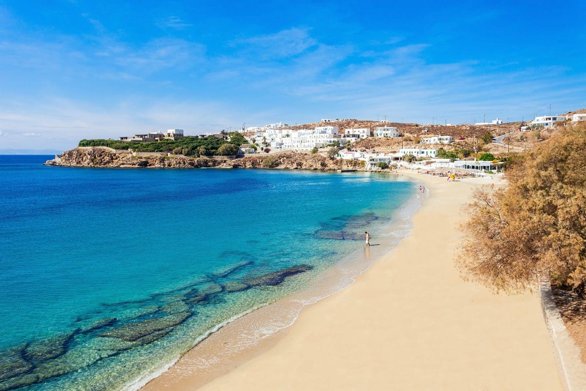 Agios Stefanos Beach, Mykonos