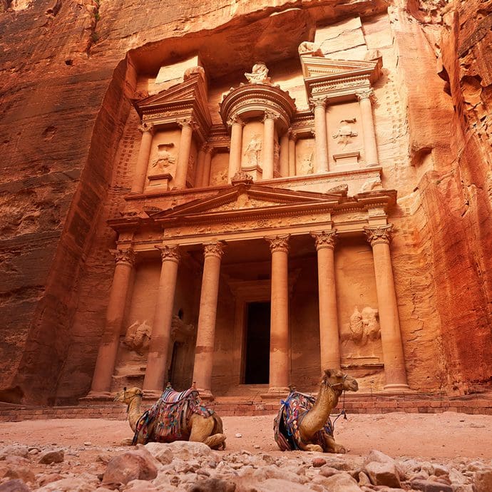 Al Khazneh in Petra, Jordan