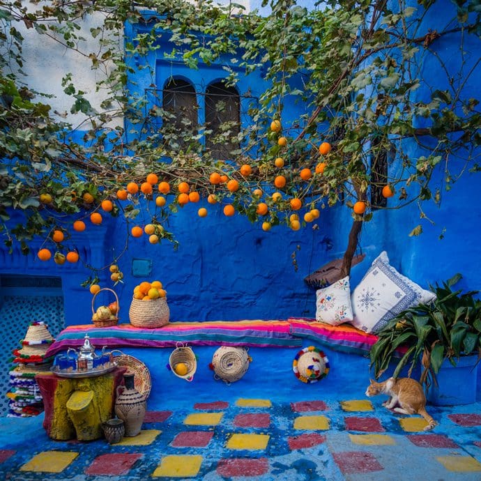 Blue city of Chechaouen, Morocco