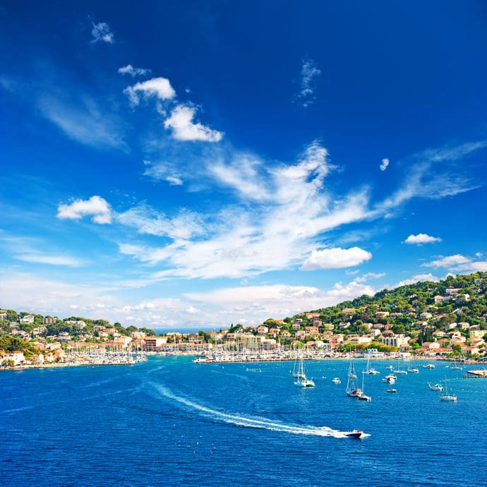 Boats on the French Riviera