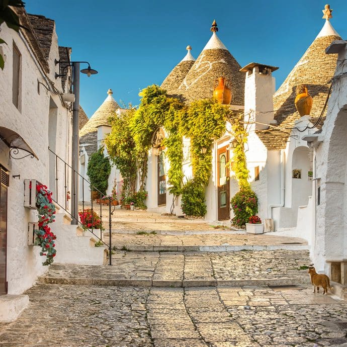 Trulli of Alberobello in Puglia, Italy