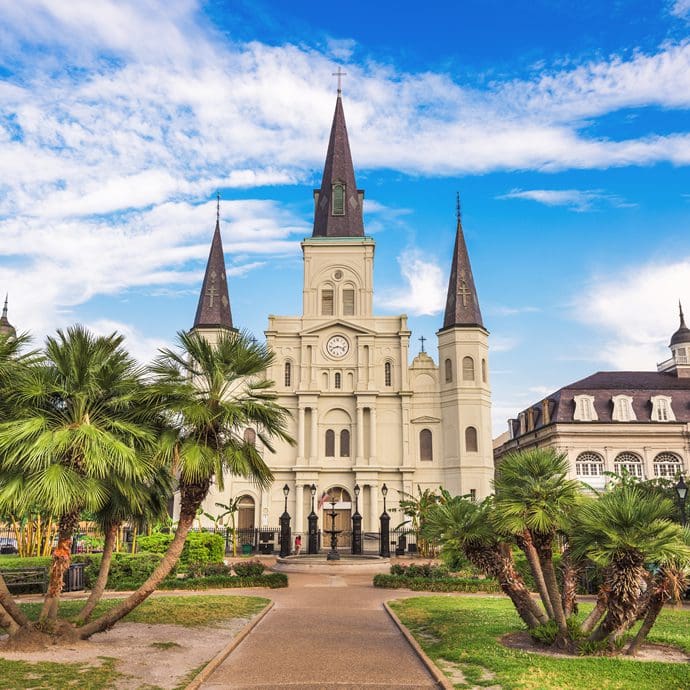 Jackson Square in New Orleans, Louisiana