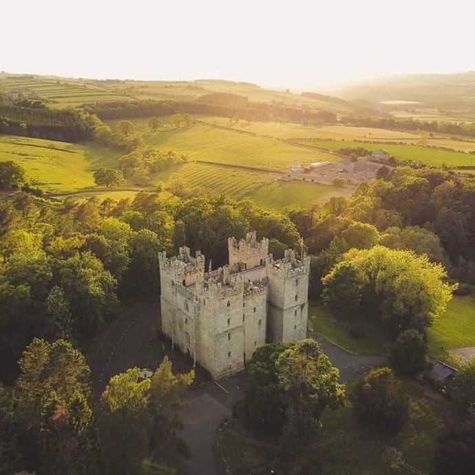 Langley Castle Hotel Northumberland