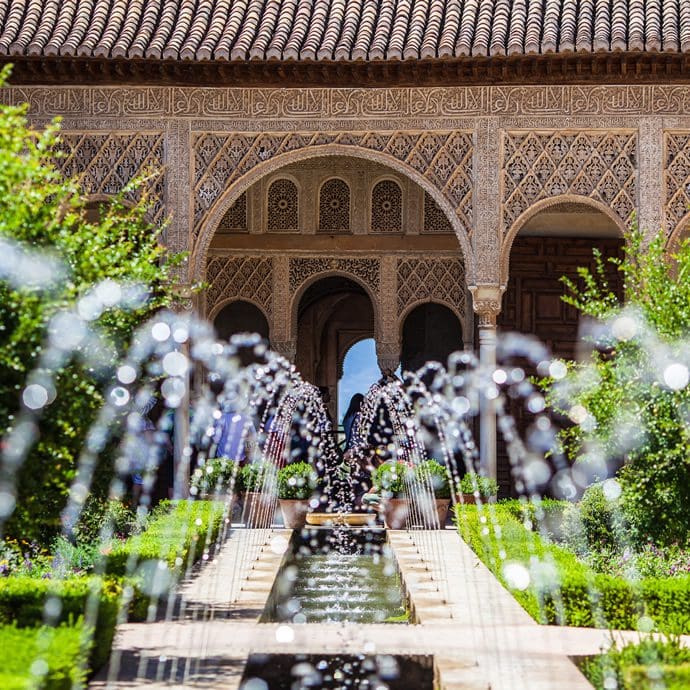 Gardens of Generalife, part of Alhambra