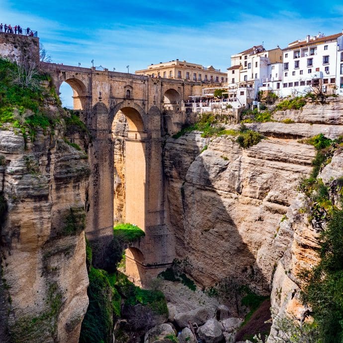 Puente Nuevo in Ronda, Andalusia Puente Nuevo in Ronda, Andalusia