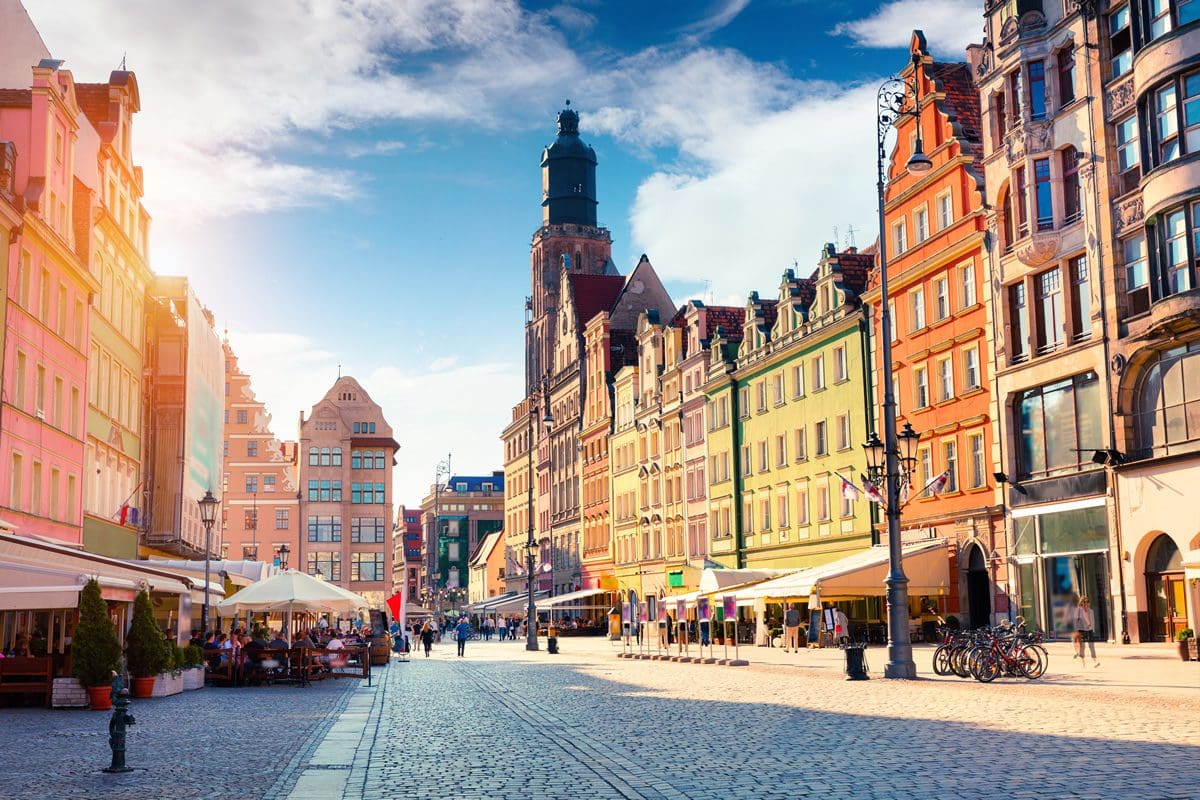 St Elizabeth's Church, Wroclaw market square