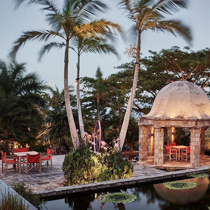 Freshwater pool at Golden Rock Inn Nevis