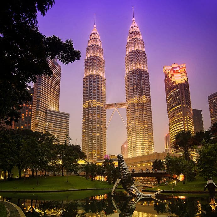 Petronas Twin Towers, Kuala Lumpur - Malaysia Tourism