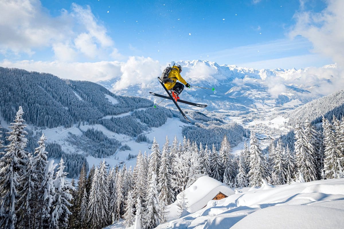 Freeskier in the Salzburgerland - SalzburgerLand Tourismus