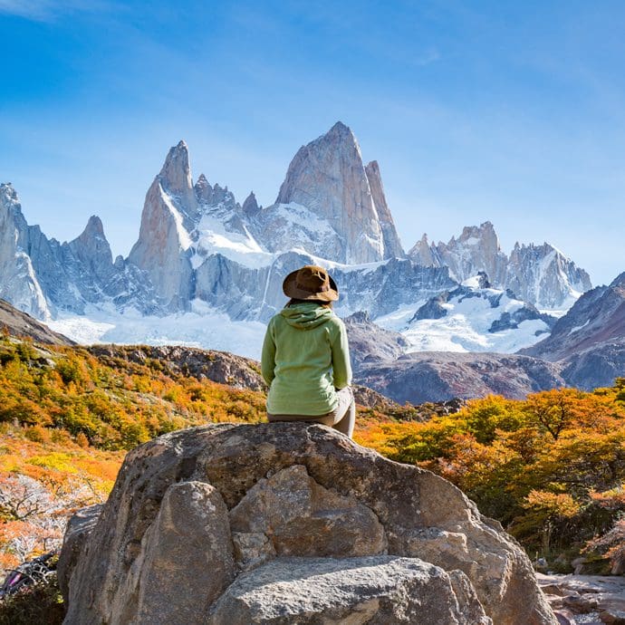 Autumn in Fitz Roy, Patagonia, Argentina Autumn in Fitz Roy, Patagonia, Argentina