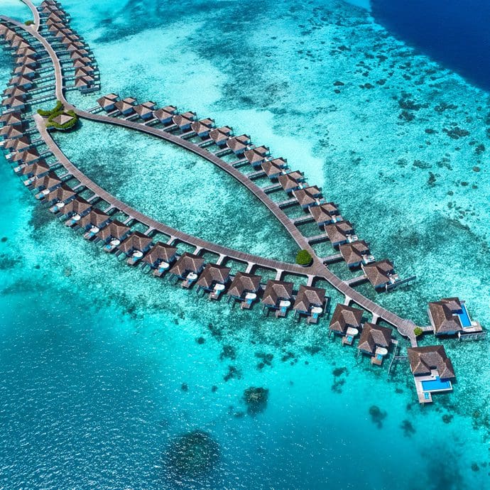 Kandima Maldives over-water villas