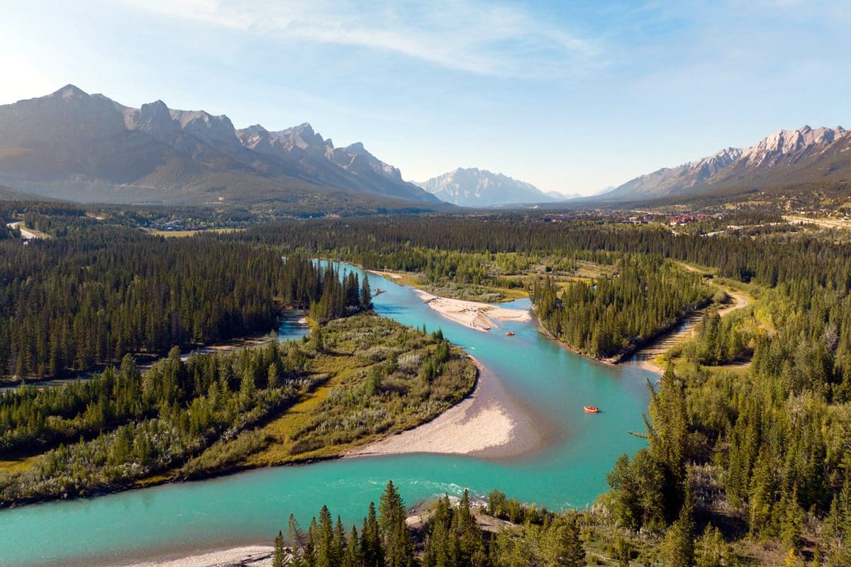 Bow Valley and Bow River - Travel Alberta/ROAM Creative