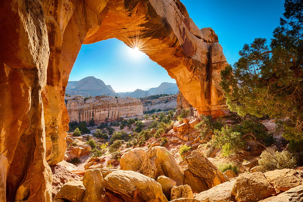 Hickman Bridge in Capitol Reef National Park – Visit Utah/Joe Graf