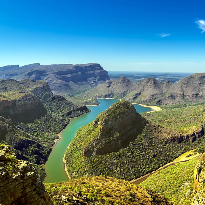 Blyde Canyon and the Three Rondavels, Mpumalanga Province Blyde Canyon and the Three Rondavels, Mpumalanga Province