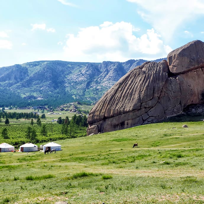 Turtle Rock, Gorkhi Terelj National Park, Mongolia Turtle Rock, Gorkhi Terelj National Park, Mongolia