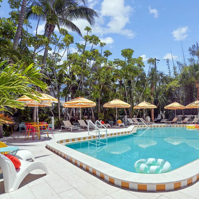 Mello on the Beach pool – Bradenton Area Visitors Bureau
