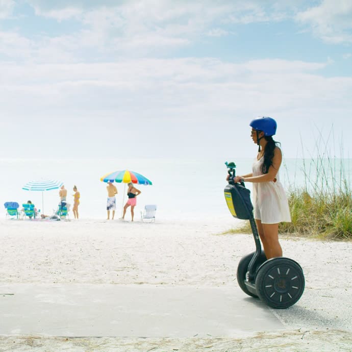 Segway on Coquina – Bradenton Area Visitors Bureau/Madden Media