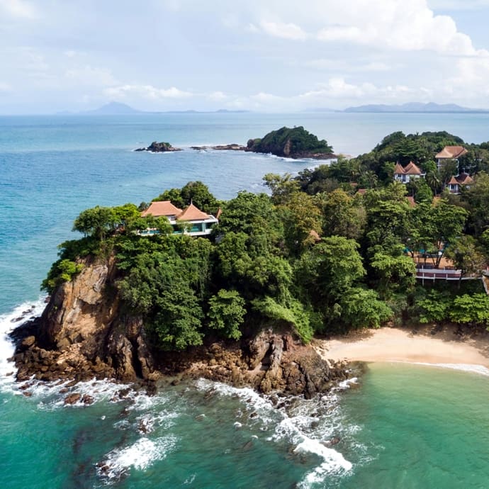 Avani Koh Lanta Krabi aerial view Avani Koh Lanta Krabi aerial view