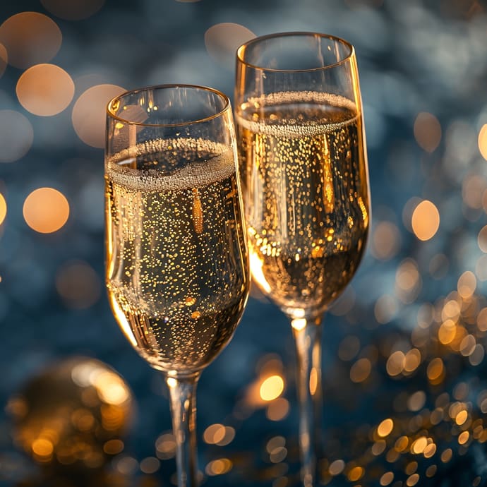 Champagne glasses Champagne glasses