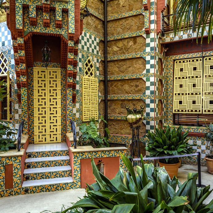 Antoni Gaudí Casa Vicens Gardens, Barcelona - Catalan Tourist Board/Sergi Boixader