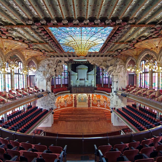 Palau de la Música Catalana, Barcelona- Catalan Tourist Board