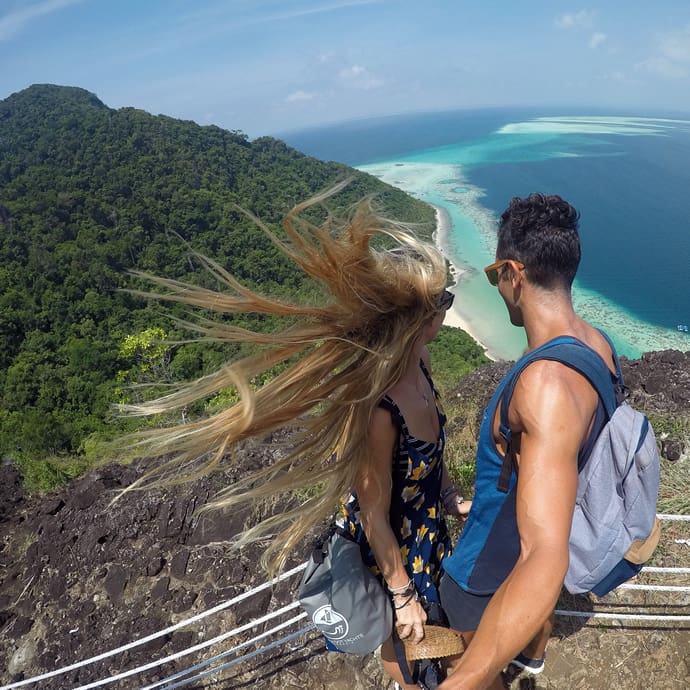 The famous viewpoint on Bohey Dulang Island within the Tun Sakaran Marine Park near Semporna in Sabah, Malaysia - Sabah Tourism/Luke Simon Morris