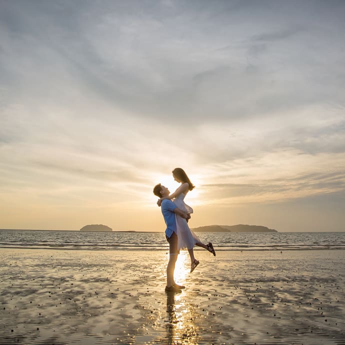 Kota Kinabalu beach sunset - Sabah Tourism/Kim Seung Woo